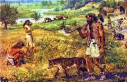 What was the first animal domesticated by man?