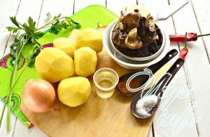 Чи можна смажити мариновані гриби з картоплею?